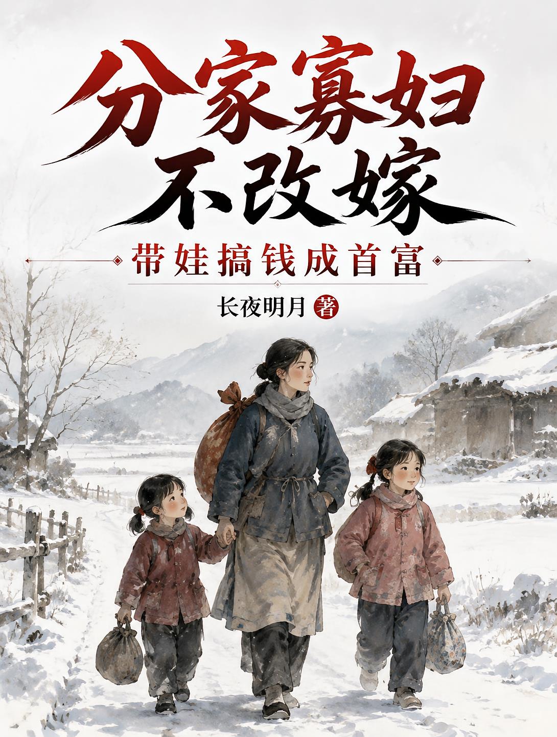 分家寡妇不改嫁，带娃搞钱成首富