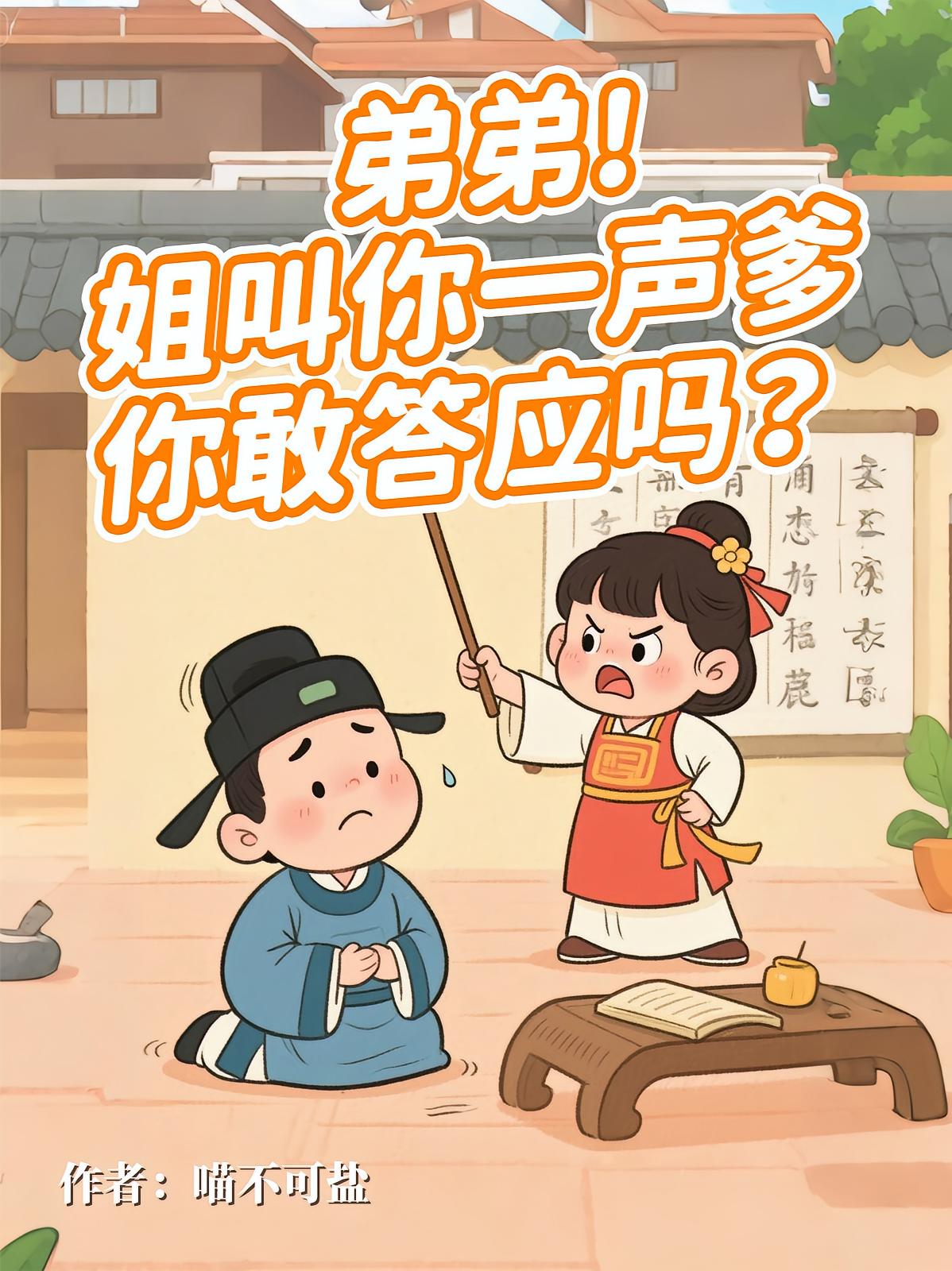 弟弟，姐叫你一声爹你敢答应吗？