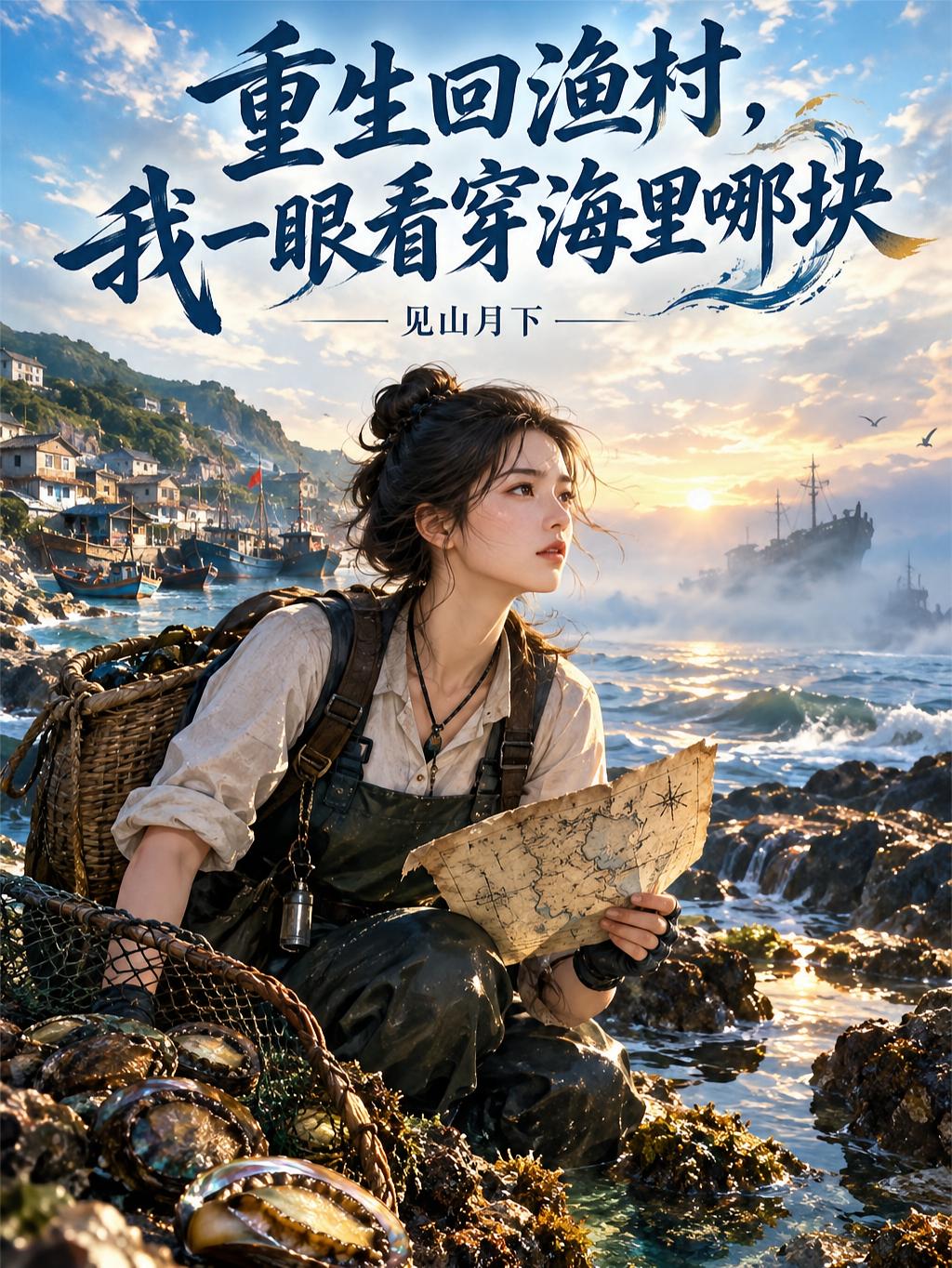 重生回渔村，我一眼看穿海里哪块